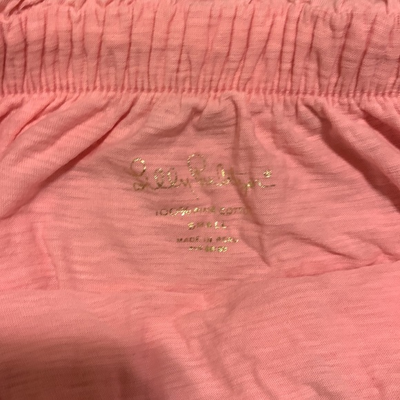 Lily Pulitzer pink strapless top size small - Picture 2 of 4